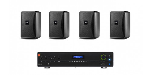 Комплект акустики 4 настінних динаміки JBL Control 23-1 | Bluetooth | 4х15Вт
